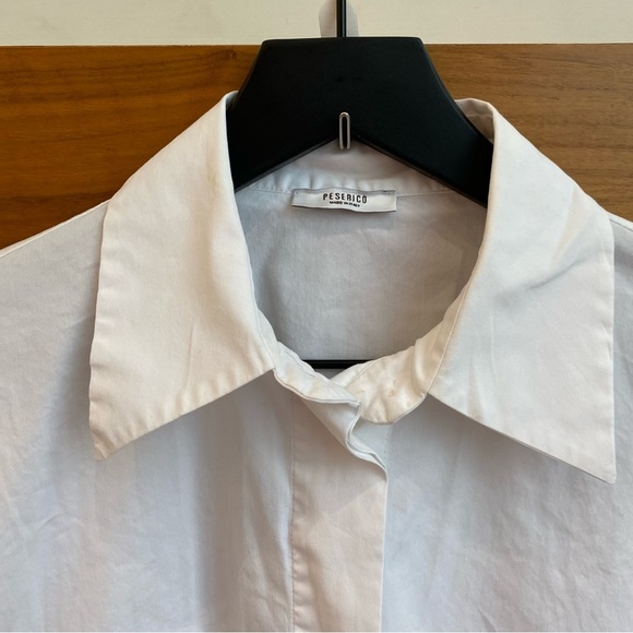Peserico Women’s White Shirt, Size IT 40/ US 4 - Picture 4 of 13
